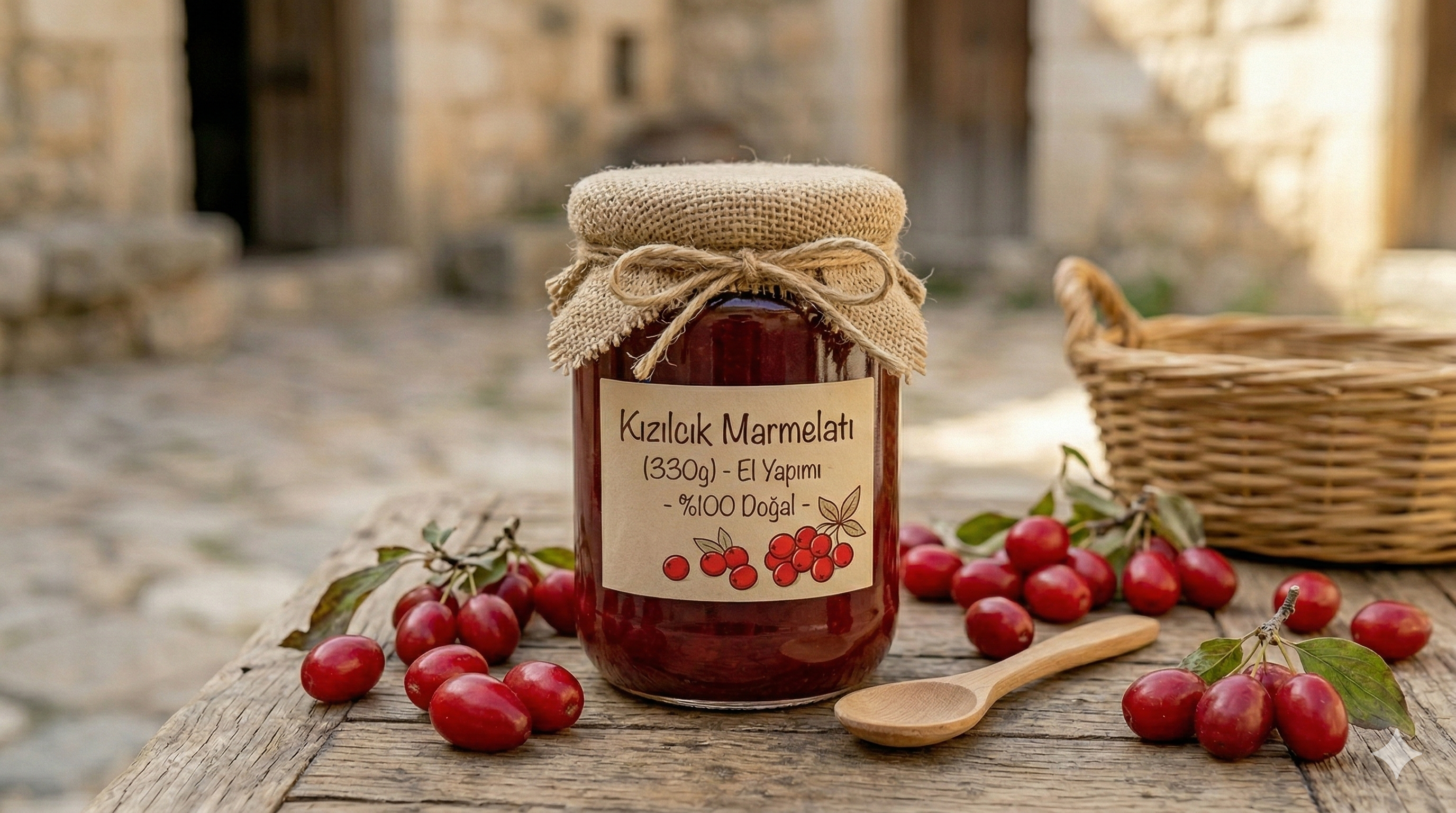 Kızılcık Marmelatı (330g)